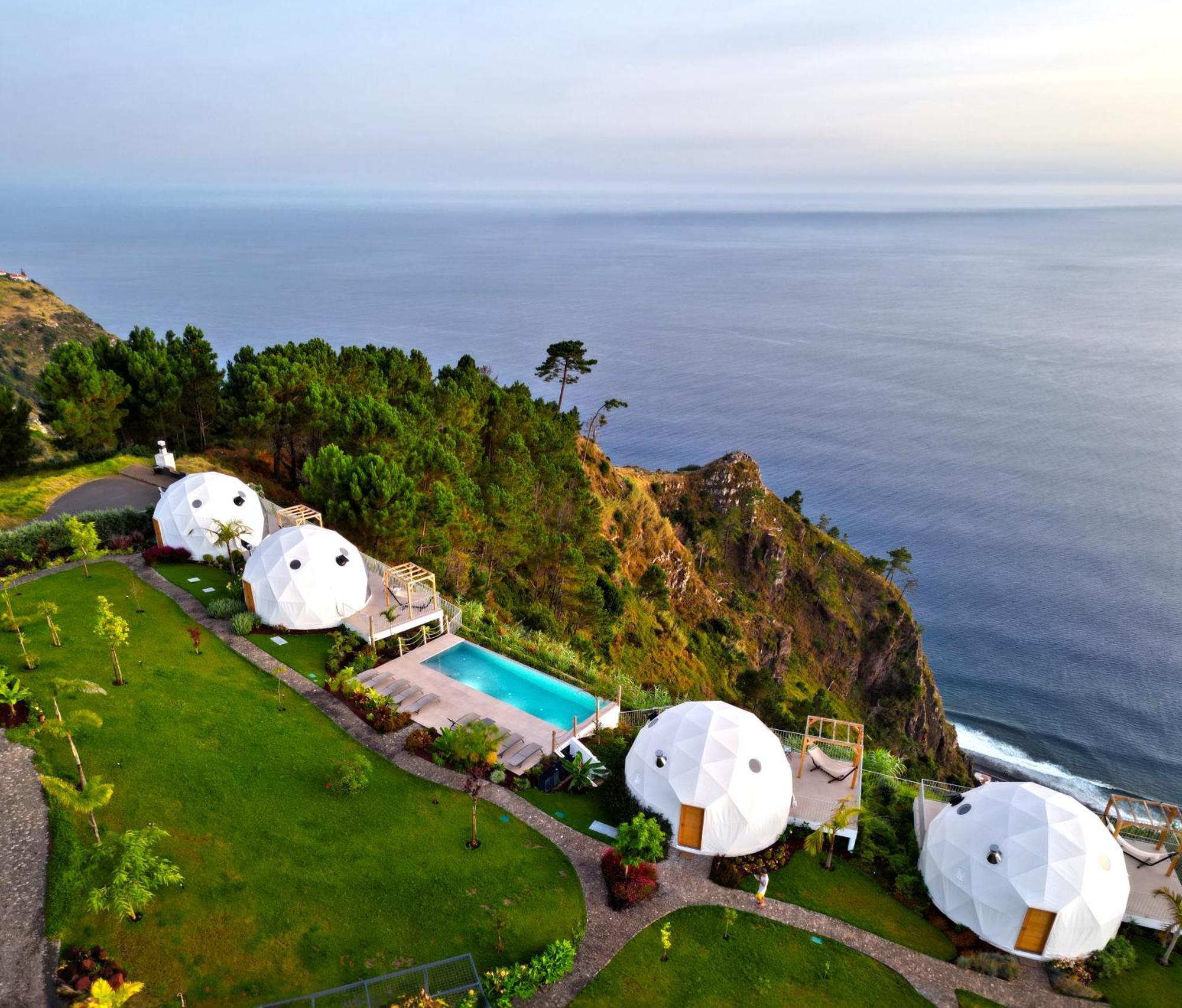 VI Naturae Glamping Fajã da Ovelha Buitenkant foto